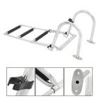 Marine 3 Step Stainless Steel Telescoping Boarding Ladder Folding Heavy Duty
