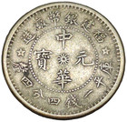 China Fukien  1912  20 Cents Lm-301 Silver Coin
