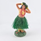 Hawaiian Hula Girl   Vintage Dashboard Doll  7     By Kc Company With Box
