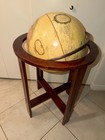 Vintage 16    Replogle Monterey Globe World Classic Series With Solid Wood Stand