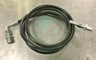 Stainless Steel Clutch Line Black Fits 01-05 Honda Civic Dx Lx Ex Em2