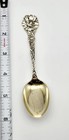 Vtg 1905 Sterling Silver Chrysanthemum Spoon No Monogram Gold Wash Bowl - 24 3g