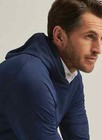Peter Millar Crown Sport Performance Hoodie Navy Small Meoek45ek45 