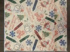 Lot Of 2 Vintage Hallmark Kids Gift Wrap Paper Christmas Crayola Bears Crayons