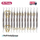 Hu-friedy Everedge H6 h7 Sickle Scaler Dental Hygiene Set 13 Pcs