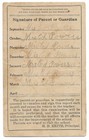 1922-23 School Report Card - Aliceville School  alabama  Usa  -  Ephemera E116
