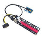 Mini Pci-e To 16x Riser Card Board Adapter With Usb Cable 15pin To 6pin Cable