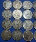 Cc Morgan Silver Dollars 1878-1893 - 5 Uncirculated Coins Mixed Dates Lot Us
