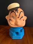 Lot Of 3 Vintage Popeye Toys- Bubblegum Machine  Beach Boat Sand Mold  Bucket