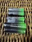 6 Pack 18650 Rechargeable Battery 9900mah Button Top 3 7v