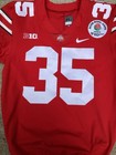 Ohio State Buckeyes Team Issued Game Worn  Rose  Bowl Football Jersey   35 Nike