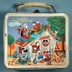 1963 Mickey Mouse Club Metal Lunch Box Walt Disney Aladdin Donald Goofy Pluto