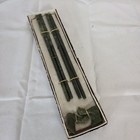 Asian Carved Jade Stone Chopsticks And Duck Rests Set Of 2 