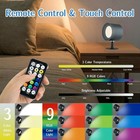 Led Wall Light Indoor Rechargeable Dimmable Touch Remote Control Sconce Lights