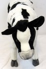 Fao Schwarz Plush Cow Charlotte s Web Hansa Bitsy 20  Long Black white 1 Eyed