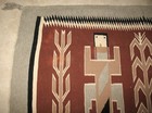 Antique Navajo Rug horse Blanket - Yei Native American Indian - Corn - 44  X 30 