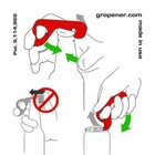 Grabopener Grab Opener One Handed Aluminum Magnetic Bottle Can Opener   Usa Made