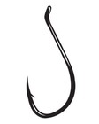 Gamakatsu Black Octopus Hook  100 Pack  Size  1  02410-100 
