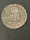 1841 Lima Mb Peru Silver 8 Reales