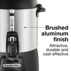 Proctor Silex Commercial 45040r Brushed Aluminum Coffee Urn 40 Cup Capacity