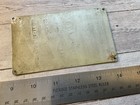 Orig 1954 Lockheed Usn P2v-5 Neptune Aircraft Spec Data Name Plate