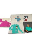 The Real Ghostbusters Original Production Animation Cels  mixed Lot 