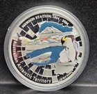 2004  1 Australia Antarctic Territory Mawson Station-1oz Silver Proof Coin- Ogp
