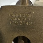 Vintage Craftsman 9 3 4 Inch Wood Plane 6193742 Made In Usa 1950   s