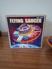 Tin Flying Saucer Reproduction Toy Classic Ufo 