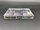Vintage Maxell Mx 90 Metaxial Blank Audio Cassette Tape Metal Japan New Sealed