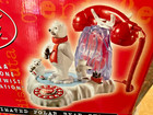 Vintage Coca Cola Animated Polar Bear Ice Skating Telephone - Brand New In Box