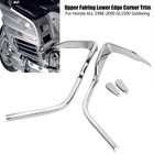 Chrome Upper Fairing Lower Edge Corner Trim For Honda Goldwing 1500 Gl1500 88-00