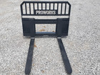 48  Long 5 500 Lb Capacity Pallet Forks Attachment Fits Skid Steer Quick Attach