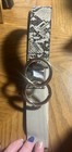Express Women   s Snake Print Faux Leather Belt  Size Large Nwt  39 95