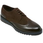Alpine Swiss Alec Mens Wingtip Shoes 1 5    Ripple Sole Leather Insole   Lining