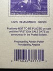  rw92a 2025 - Federal Duck Stamp   top Insert Card From Sealed Pack   Amplex