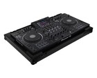 Odyssey Fzpixdjxzwbl Low Profile Case W  Wheels For Pioneer Xdj-xz Mixer