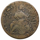 1787 Connecticut Copper  Draped Bust Left  Extremely Rare Miller 48-k 3  R7-