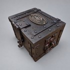 Pony Express 1860 Cast Iron Strong Box With Brass Tag