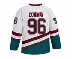 Charlie Conway  96 Mighty Ducks White Movie Hockey Jersey