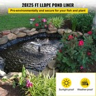 Lldpe Pond Liner Pond Liners 20 X 25ft 20 Mil Waterproof Fish Liner Fish