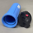 Pentair Pentek Slim Line Water Filter Housing Leakproof 10  1 2  Fip Blue black