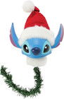 Possible Dreams Disney Santa Stitch In A Chinch Tree Topper Set  12 Inch  Multic