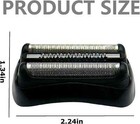 Series 3 21b Replacement Shaver Head For Braun  Foil   Cutter Razor Replacement 