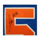 Jose Alvarado New York Knicks Autographed  Pro Style Jersey Jsa Auth