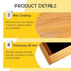 10 Frame Deep Brood Bee Hive Box Langstroth Honey Bee Hive Bee Box Dipped In 