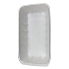 Gen 10kwh 10 75  X 5 95  X 1 87   10k Foam Meat Trays - White  250 ct  New