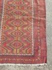 Vintage Hand Made Traditional Rug Epic Oriental Wool Multicolor Carpet 100x99 Cm