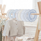 Baby Closet Dividers For Clothes 0-24 Months  8 Pack Mini Round Size Markers  Do