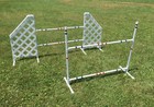 Dog Agility Equipment Wing Jump And Bar Jump Set